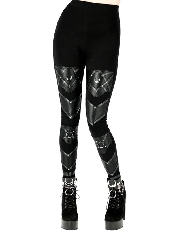 Gothic leggings Moon Harness  Restyle