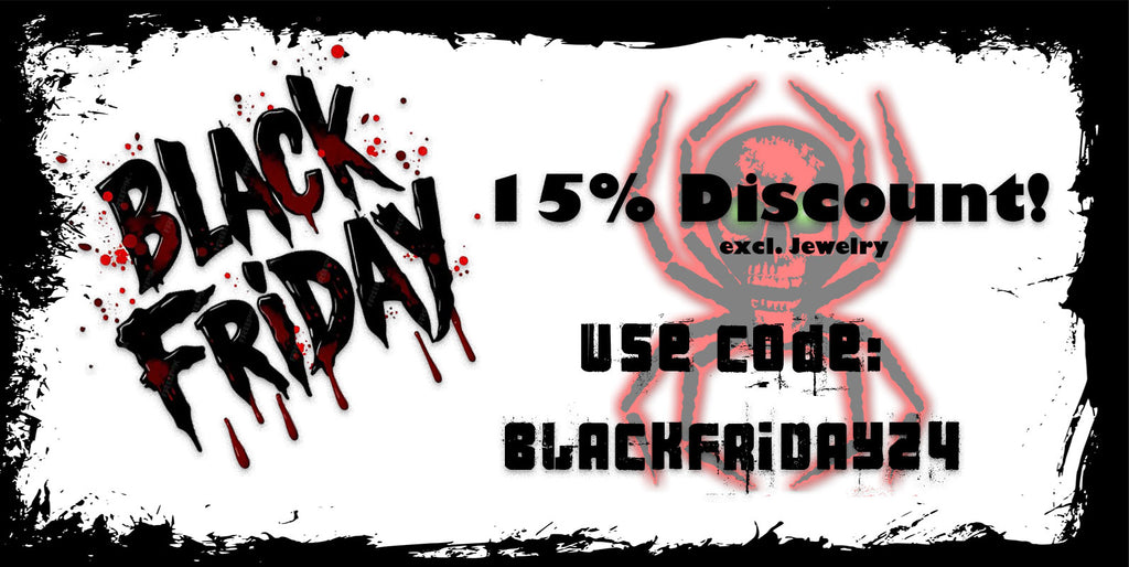 15% Discount! USE CODE: BLACKFRIDAY24