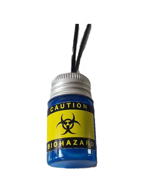 Caution Biohazard Blue Halsketting