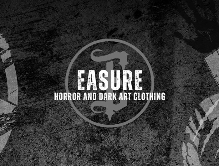 Easure Horror art t-shirts! Koop ze bij DivineDarkness.eu