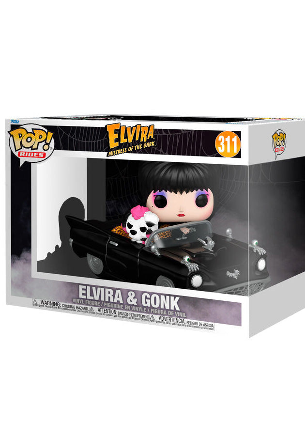POP figure Rides Deluxe Elvira Mistress of the Dark Elvira & Gonk