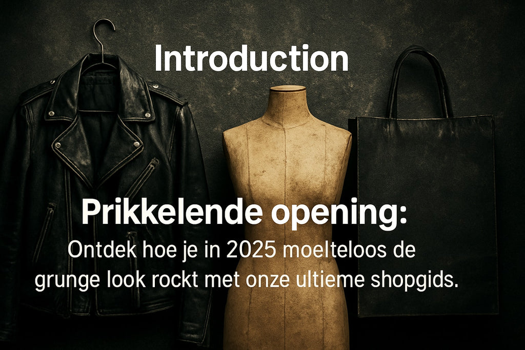 Grunge Shop Guide: Jouw Stijlvol Kompas Voor 2025
