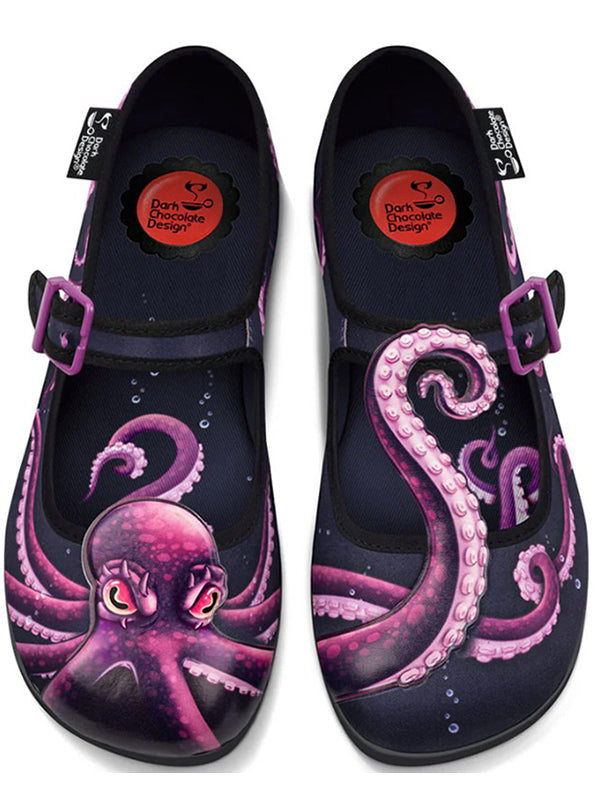 Hot Chocolate Design Schoenen Sea Demon - Vegan, Comfortabel, Verstelbare Gesp, Niet-Strepende Zool