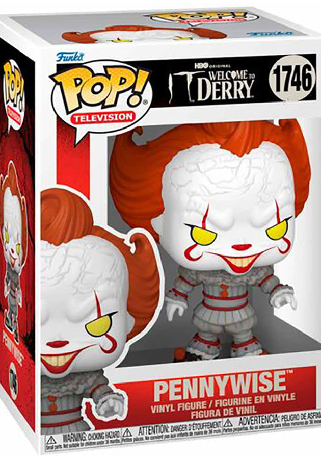 POP figure IT Welcome To Derry Pennywise