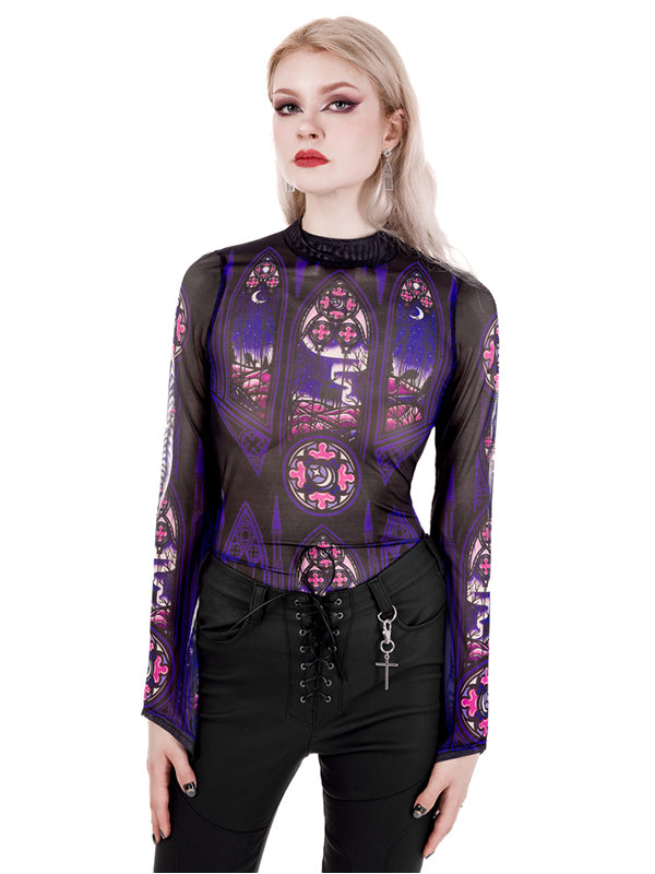 Gothic Bodysuit Northern Lights