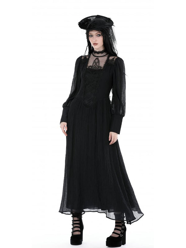 Lange gothic jurk Dark in Love DW876