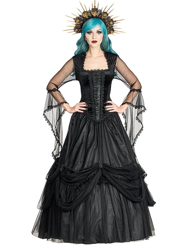 Robe gothique Victorienne Sinister