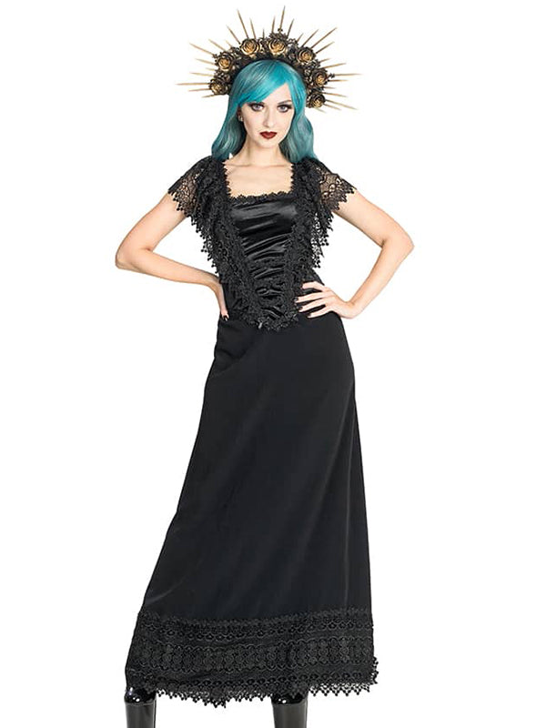 Empire Jurk - DivineDarkness- Online shop voor Gothic en Alternatieve Kleding!