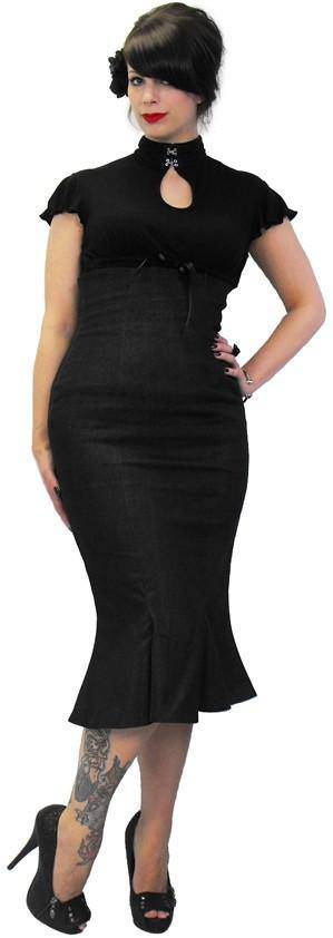 Jeans Vintage Rok L - DivineDarkness- Online shop voor Gothic en Alternatieve Kleding!