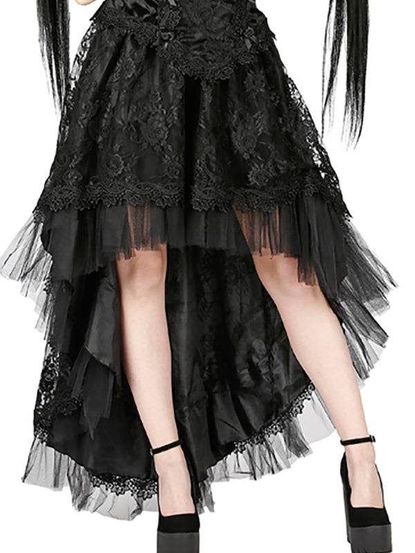 Evening Rok - DivineDarkness- Online shop voor Gothic en Alternatieve Kleding!