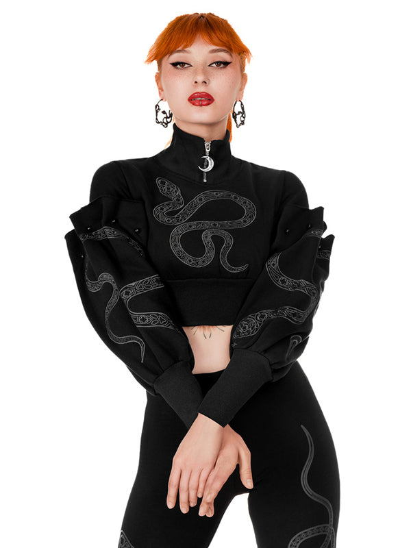 Gothic sweatshirt Cathedral Snakew Restyle
