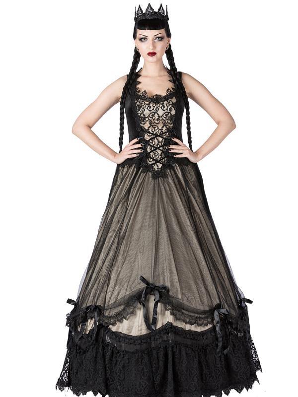 Lange gothic jurk
