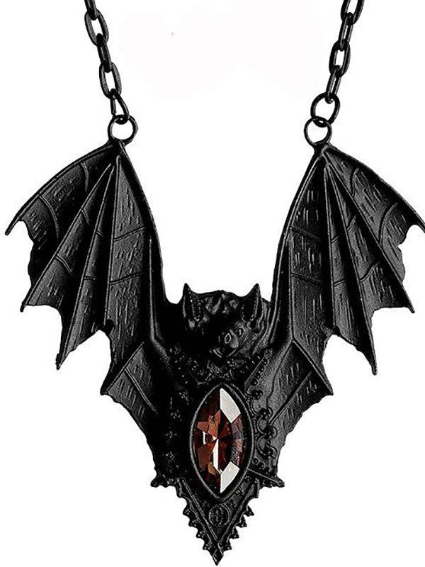 Gothic Bat Necklace