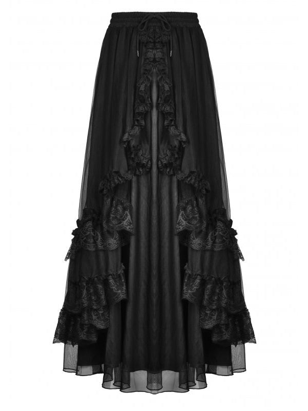 Dark In Love Spell Rok - DivineDarkness- Online shop voor Gothic en Alternatieve Kleding!